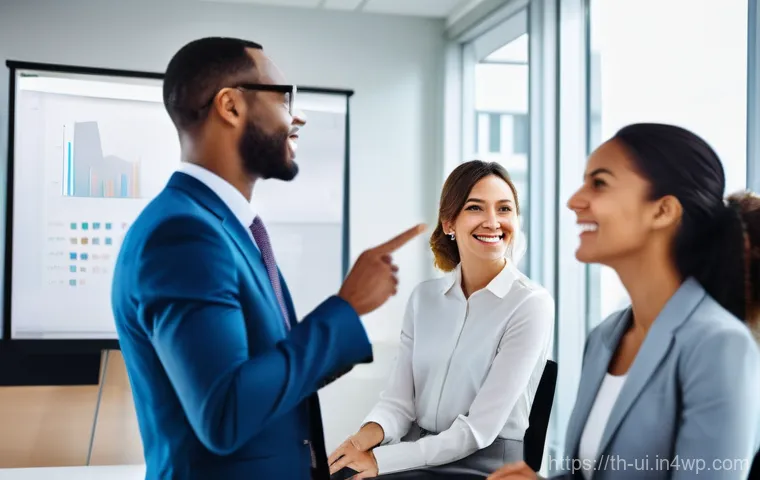 코칭 리더십을 통한 위기 관리 전략 - **Prompt 1: Empowering Coaching Session**
    "A diverse team of professionals, casually dressed in ...